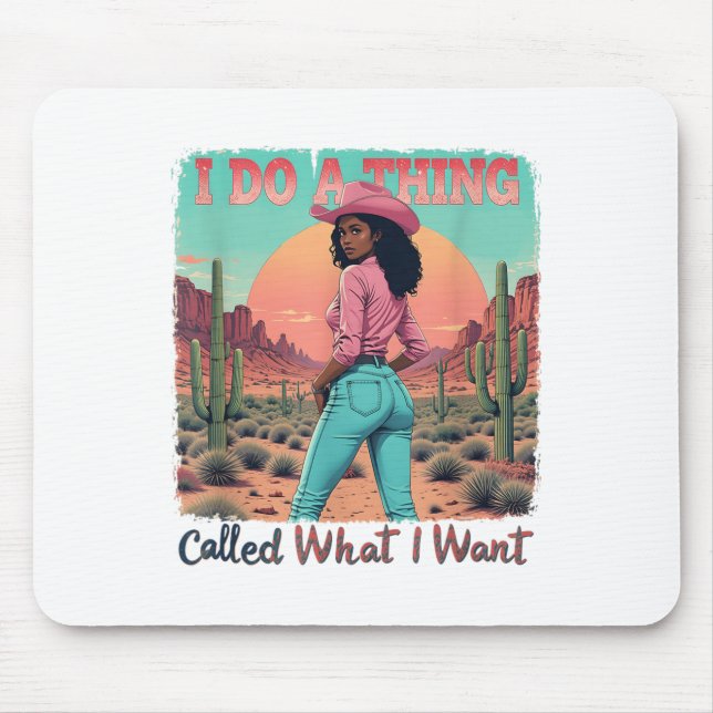 What I Want I Do A Thing Called Retro Cowgirl West Musmatta (Framsidan)
