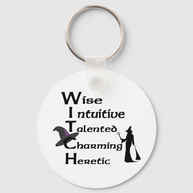 What-is-a-Witch Nyckelring (Framsida)