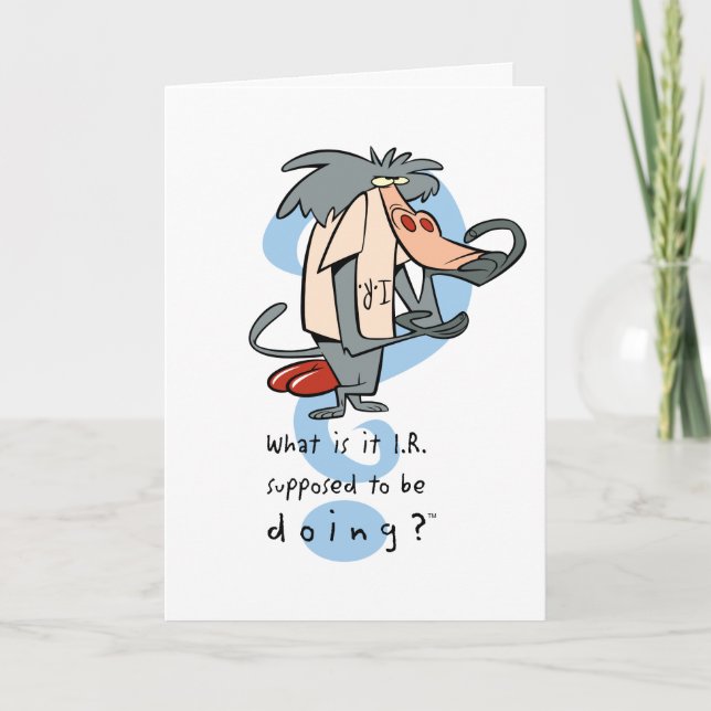 What is it I.R. Supposed To Be Doing?™ Kort (Framsida)