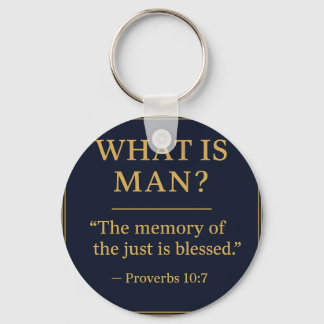 WHAT IS MAN – Bro Scott Memorial Acrylic Keychain Nyckelring