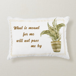 What is Meant for Me Accent Pillow Prydnadskudde