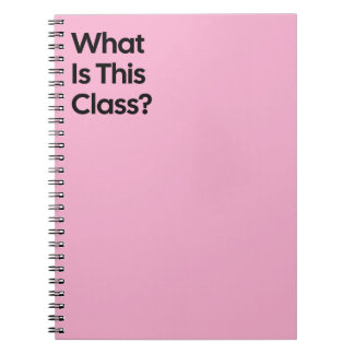 What Is This Class Notebook Anteckningsbok
