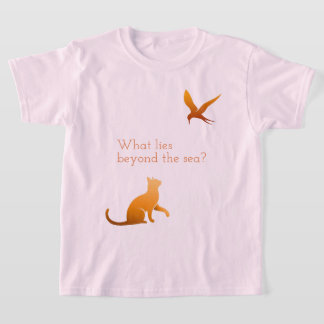 What lies beyond the sea?(04Orange) T Shirt