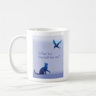 What lies beyond the sea? kaffemugg