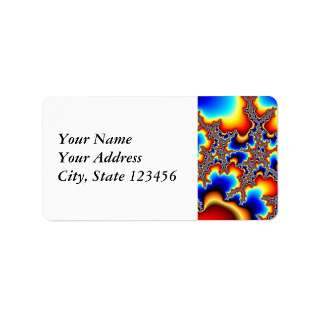 What Next - Fractal Adressetikett (Framsidan)