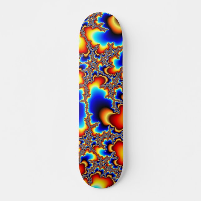 What Next - Fractal Mini Skateboard Bräda 18,7 Cm (Framsida)