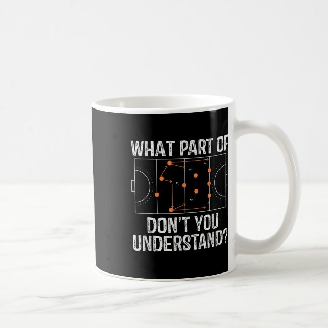What Part Of Dont You Understand Field Hockey Coac Kaffemugg (Höger)