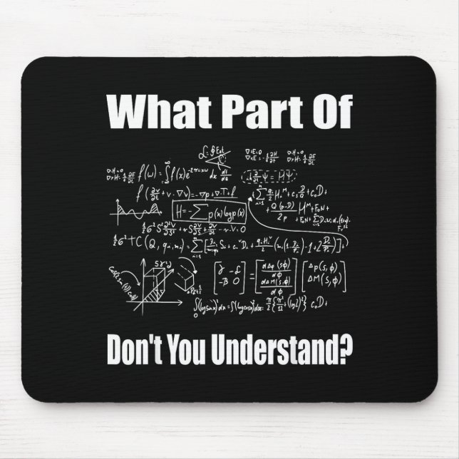 What Part Of Don't You Understand Funny Math Teach Musmatta (Framsidan)