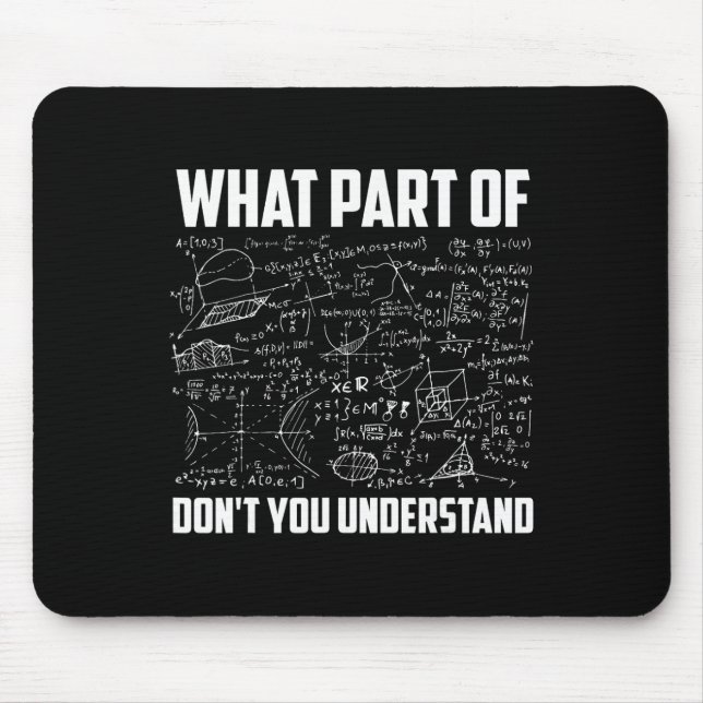 What Part Of Don't You Understand Funny Math Teach Musmatta (Framsidan)