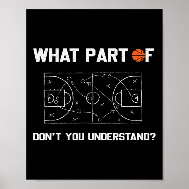 What Part Of Don't You Understand Funny Sketll Coa Poster (Framsidan)