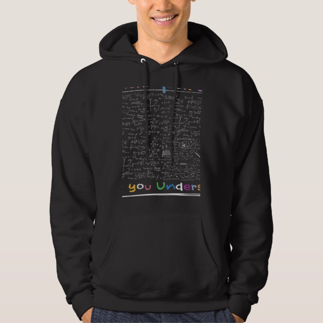 What part of don't you understand school teacher hoodie (Framsida)