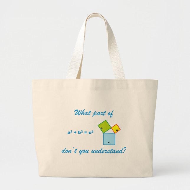 What part of Pythagoras don't you understand? Jumbo Tygkasse (Framsidan)