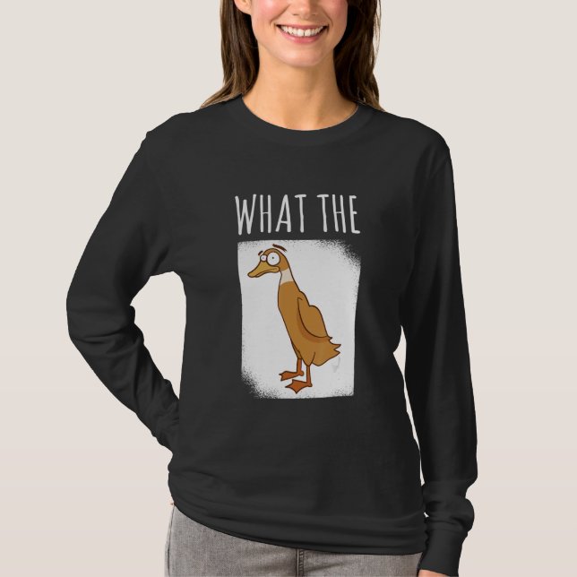 What The Duck Duck Morning Grouch Coffee Rubber Du T Shirt (Framsida)