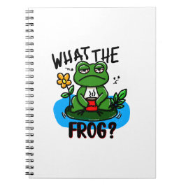 What the frog? anteckningsbok