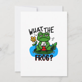 What the frog? inbjudningar