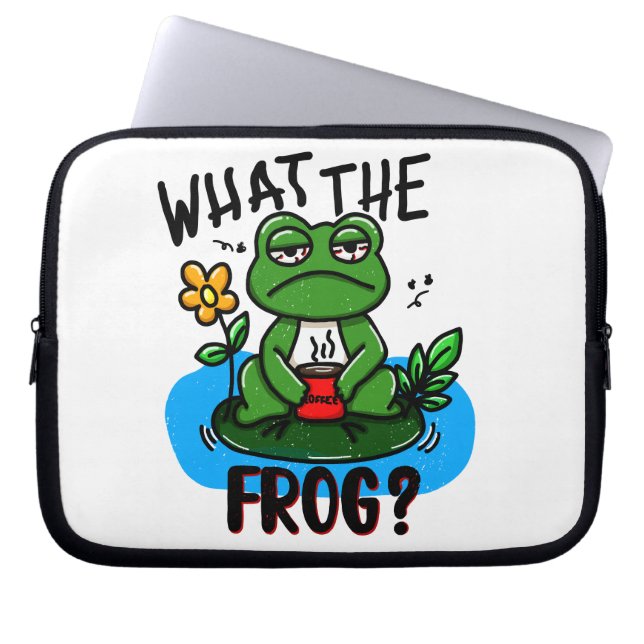 What the frog? laptop fodral (Framsidan)