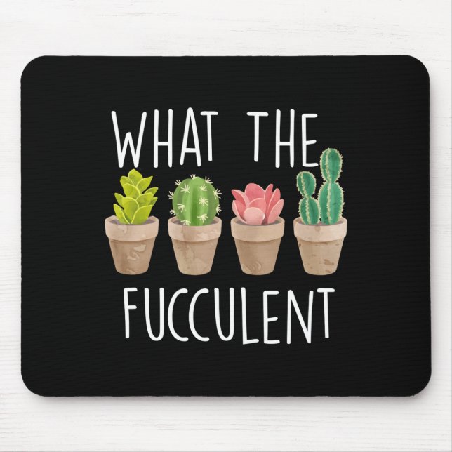 What The Fucculent Cactus Succulent Plant Gift  Musmatta (Framsidan)