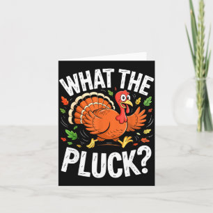 What The Pluck Tröja Vuxna Män Kvinnor Turkiet Tac Kort