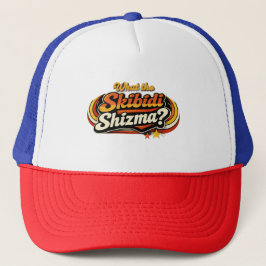 What the Skibidi Shizma? Retro Graphic Hat Keps