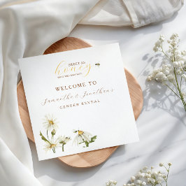 What Will Baby Be Gender Reveal Napkin Pappersservett