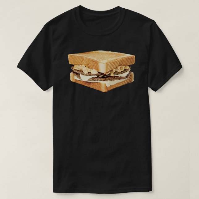 Whataburger Patty Melt T Shirt (Design framsida)
