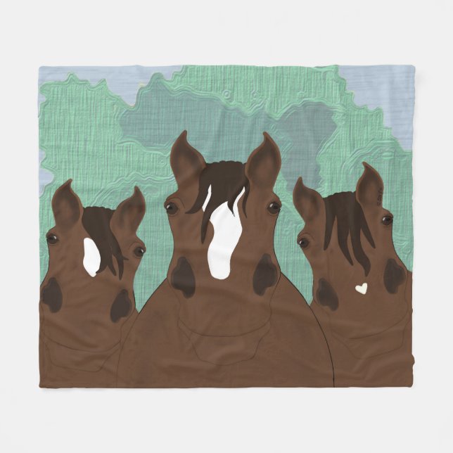 Whatcha Doin'Fleece Blanket Fleecefilt (Framsidan (Horisontell))