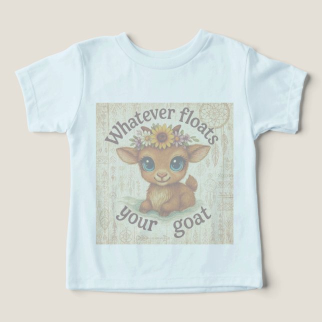 Whatever Floats Your Goat Tee (Design Framsida)