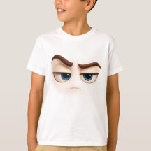 Whatever… grumpy blue eyed face teen attitude