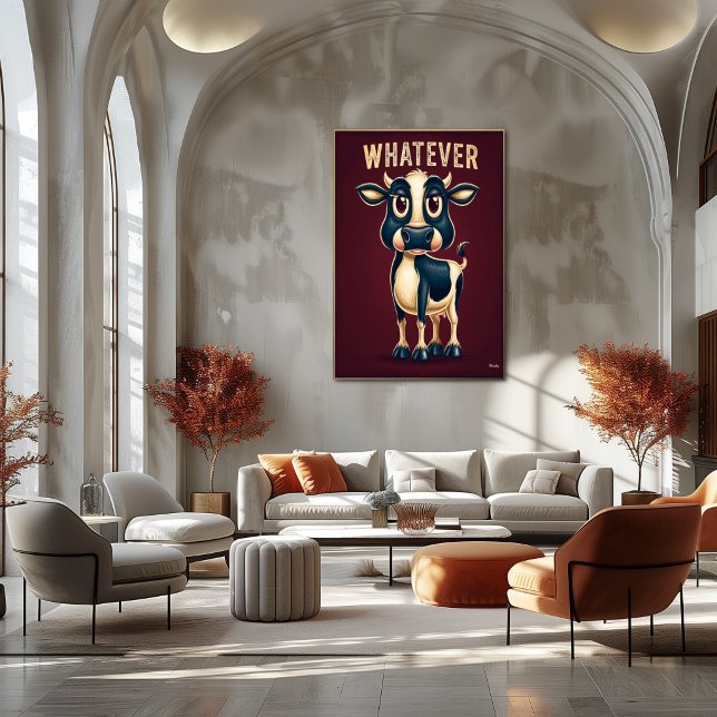 Whatever Ko – Rollig Tecknad Karaktärsdesign Poster (Skapare uppladdad)
