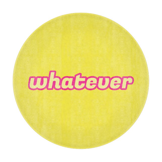 'Whatever'-konsten (Framsidan)