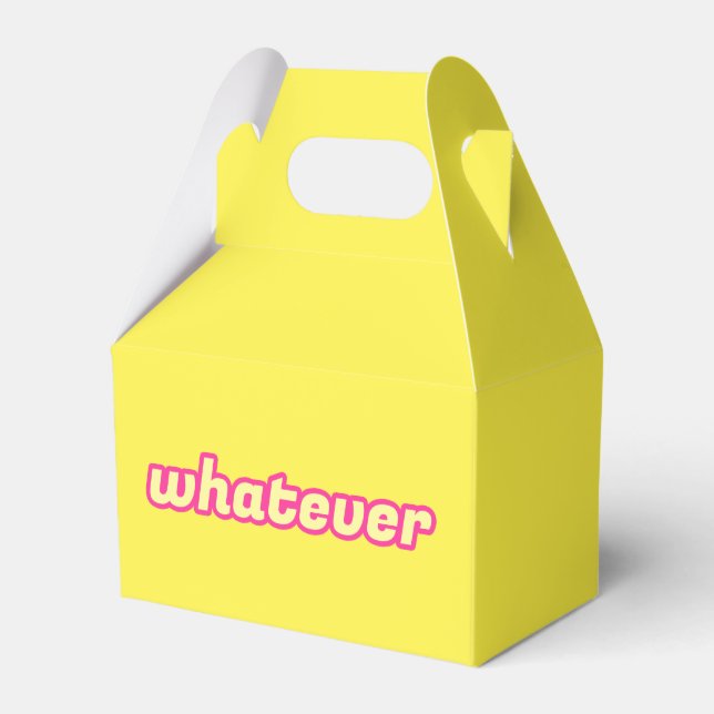 'Whatever'-konsten Presentaskar (Framsidan Sidan)