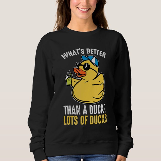 What's better than a duck Rubber Duck T Shirt (Framsida)