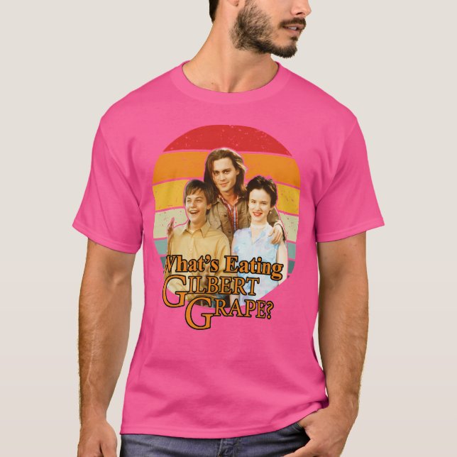 Whats Eating Gilbert Grape T Shirt (Framsida)
