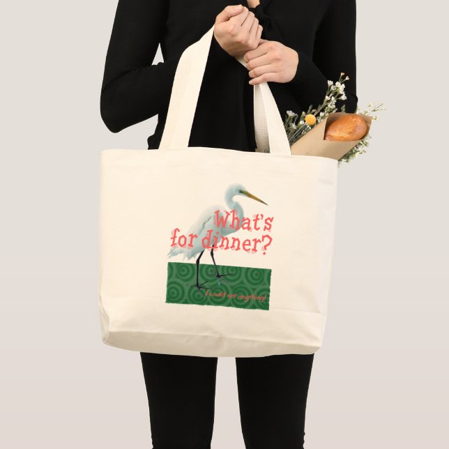 “What's for dinner?” Jumbo Tygkasse (Framsida (produkt))
