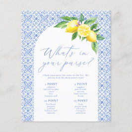 What's in Your Purse Italia Möhippa Game