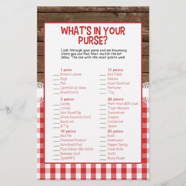 What's in Your Purse - Red Baby Q (Framsida)