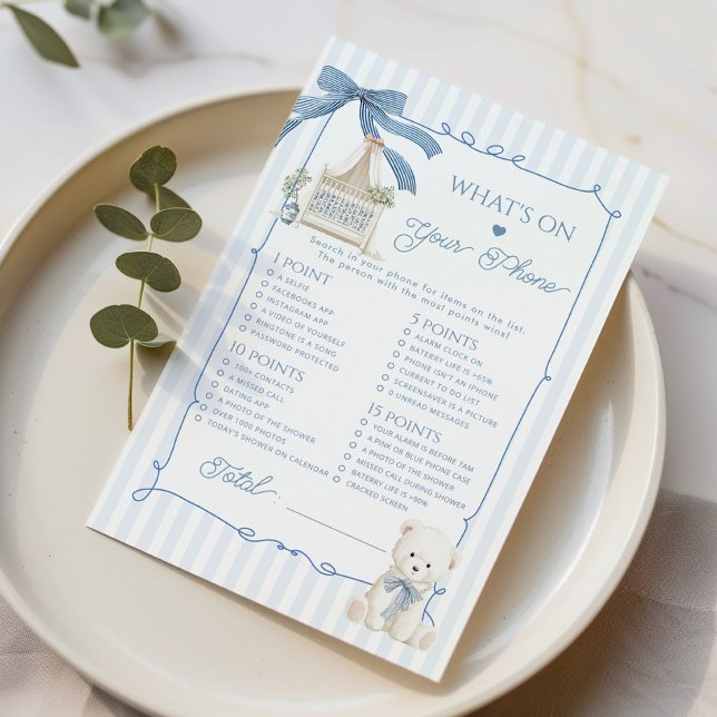 Whats on your Phone French Nursery Coquette Bow (Skapare uppladdad)