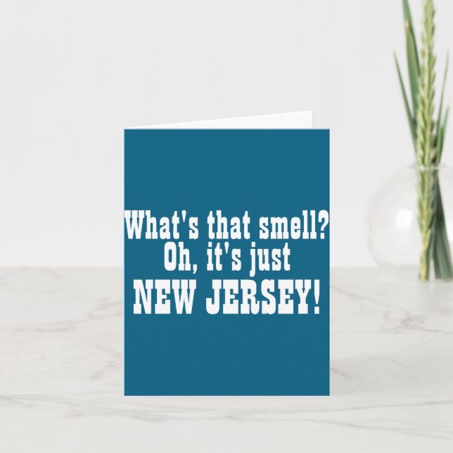 Whats That Smell Oh Its Just New Jersey _1  Kort (Framsida)