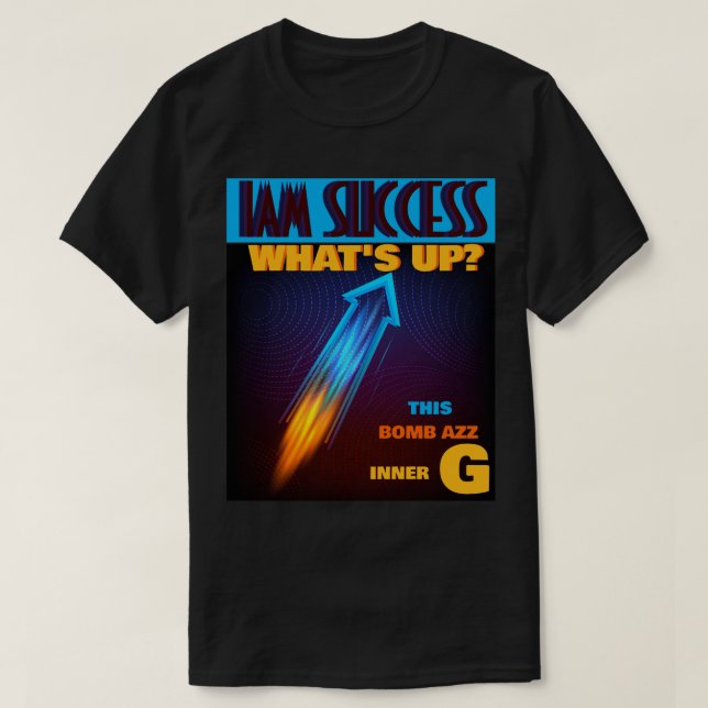 WHAT'S UP? T SHIRT (Design framsida)
