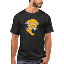 What'sHerName Logotyp T-shirt - manar black