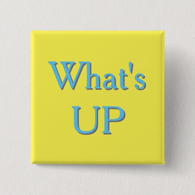 WhatsUP-skylt Knapp (Framsida)