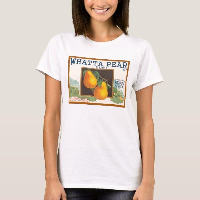 WHATTA-pear Tee Shirt (Framsida)