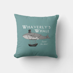 Whaverlys Whale Pillow Kudde
