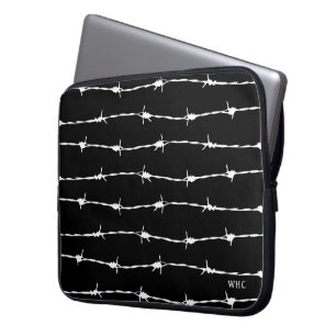 WHC - Barbed Wire Laptop sleeve