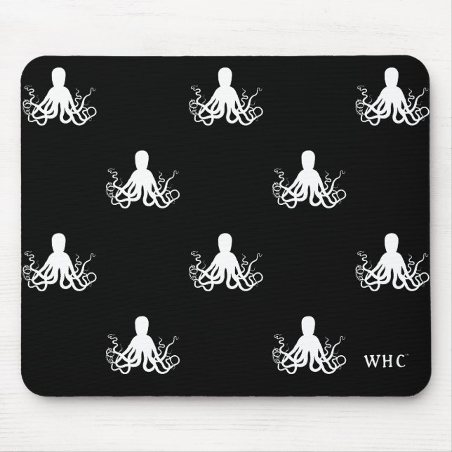 WHC - Bläckfisk Mousepad Musmatta (Framsidan)