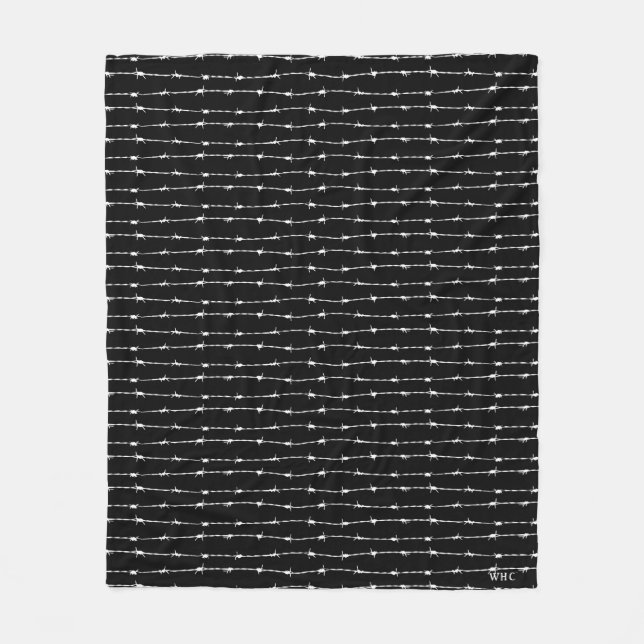 WHC - Förse med en hulling - binda ullfilten Fleecefilt (Framsidan)