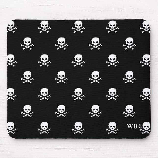 WHC - Skull Mousepad Musmatta (Framsidan)