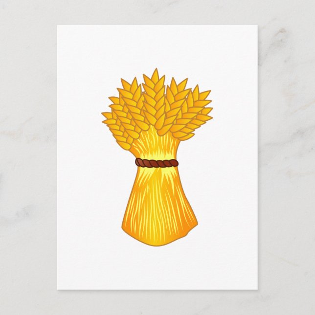 Wheat Bundle Vykort (Framsida)