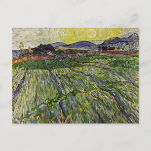 Wheat Fält av Van Gogh Vykort