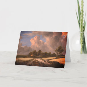 Wheat Fält av van Ruisdael: Blank Kort